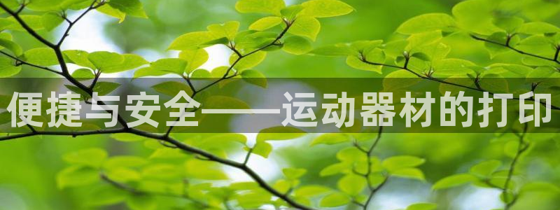 k1体育官网下载平台注册：便捷与安全——运动器材的打印